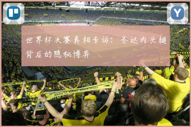 世界杯决赛真相专访:齐达内头槌背后的隐秘博弈